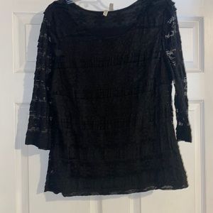 Madison Black Large top
